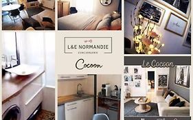 LE COCOON Saint Lô - Appartement privé tout équipé - Haras - Parking gratuit - Entrée autonome - Wifi - Netflix - Baignoire - Lave-linge - Lit Queen Size 160cm&canapé-lit 140cm - Jusqu'à 4 personnes
